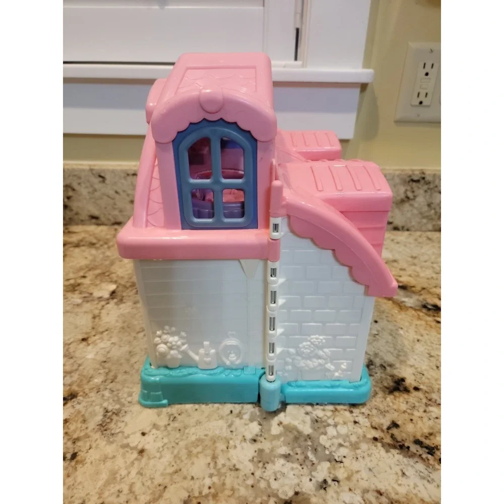 Vintage Fisher Price Little People Sweet Sounds Doll House Tested Works Figures